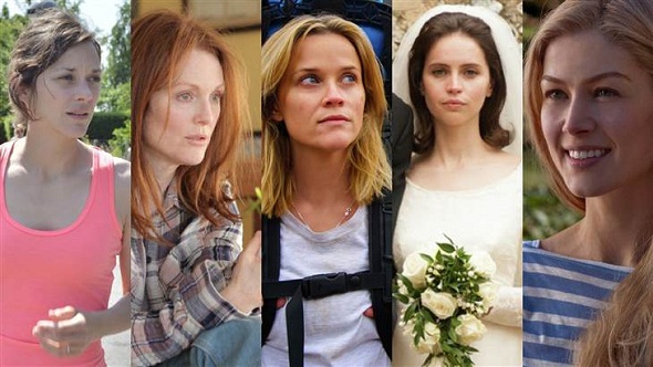 Las cinco nominadas al Oscar a mejor actriz