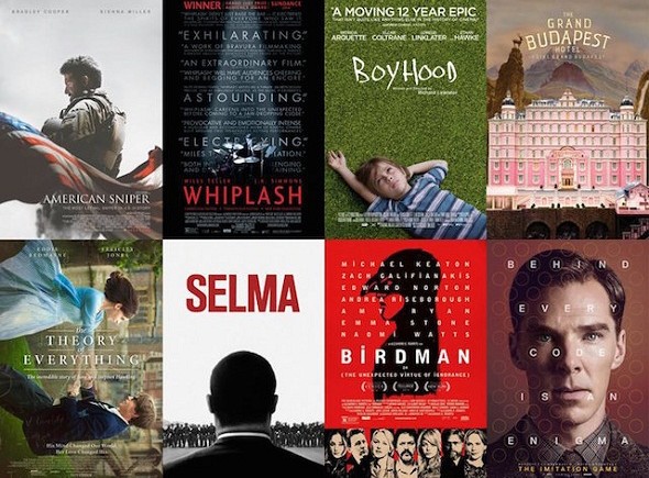 Películas nominadas al Oscar a mejor film del año