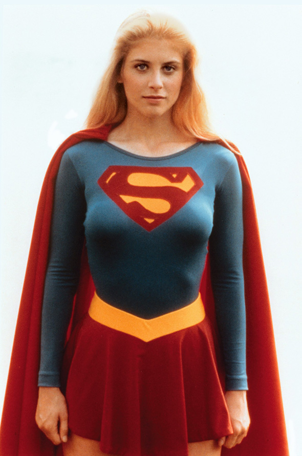 Una imagen de Helen Slater como Supergirl