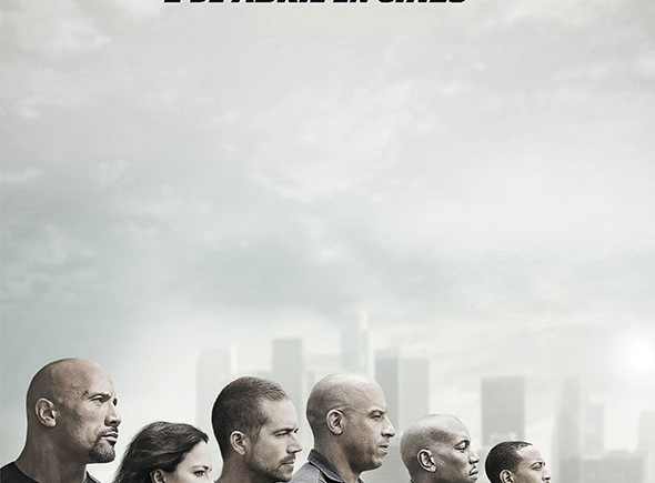 Cartel de la película ‘Fast & Furious 7’
