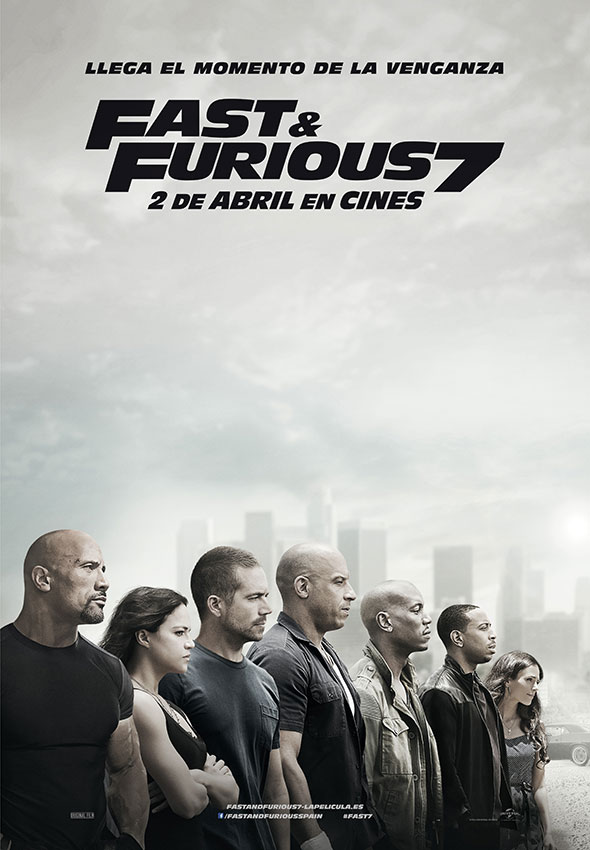 Cartel de la película ‘Fast & Furious 7’ 