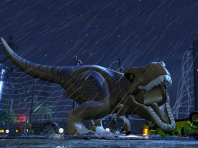 Imagen del juego 'LEGO Jurassic World'
