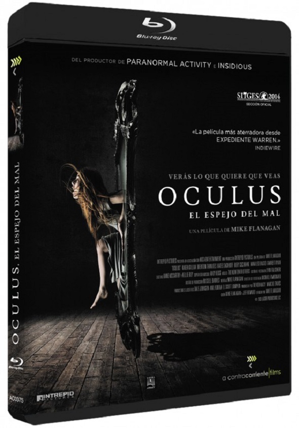 Oculus:  el espejo del mal. Edición Bluray