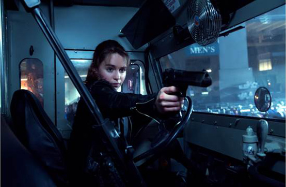 Emilia Clarke en Terminator: Génesis