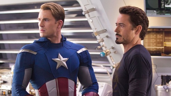 Capitán América vs Iron Man en 'Capitán América: Guerra civil'