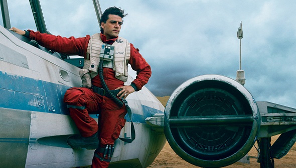 Oscar Isaac es el piloto Poe Dameron