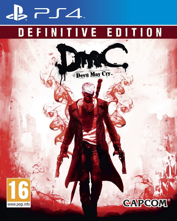 Carátula de PS4 para DmC Devil May Cry Definitive Edition