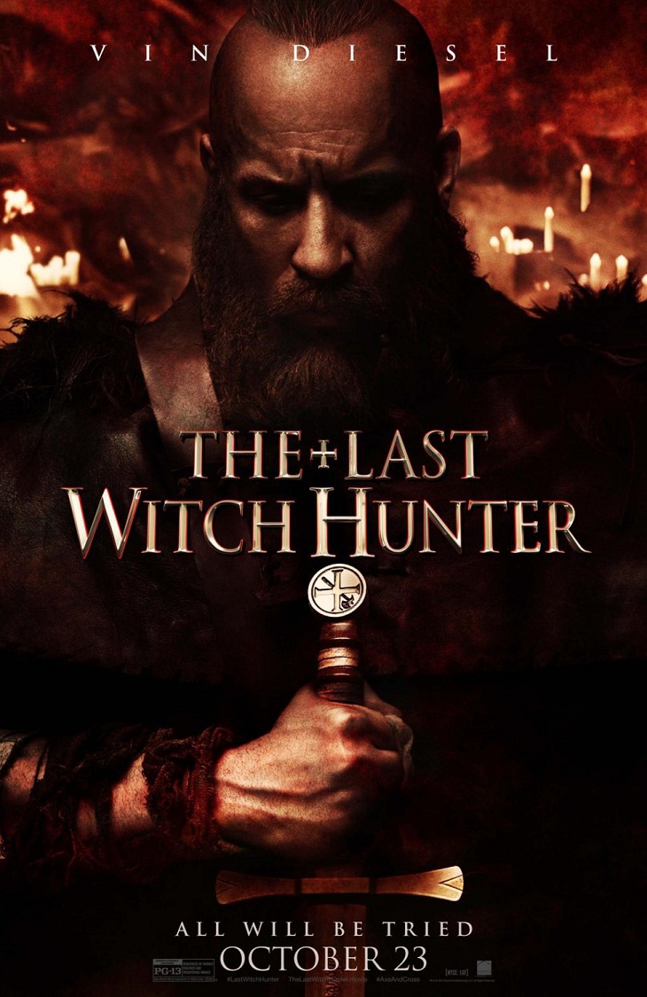 Otro cartel más para Diesel en 'The last witch hunter'