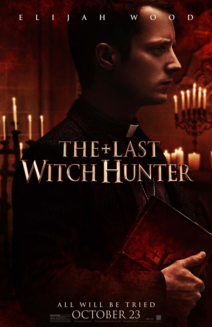 Elijah Wood protagoniza su propio cartel de 'The last witch hunter'