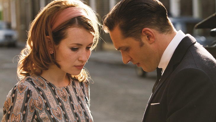 Emily Browning acompaña a Tom Hardy en 'Legend'
