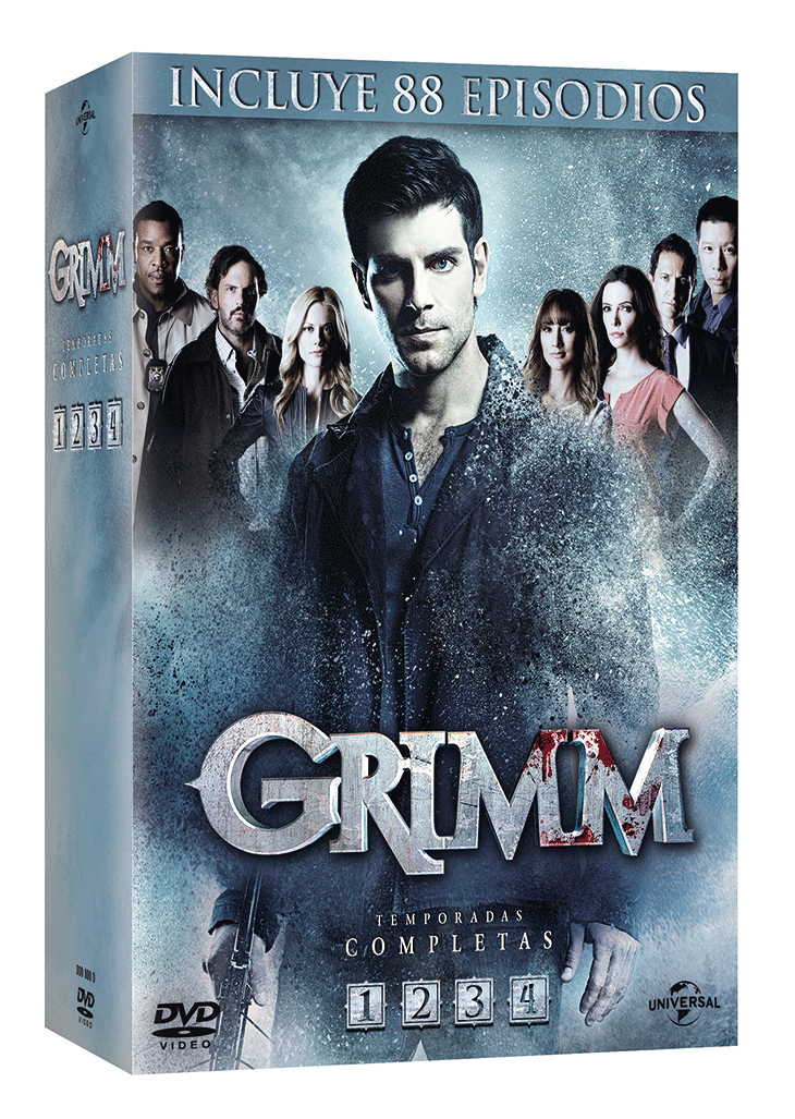 Pack con las cuatro temporadas de Grimm