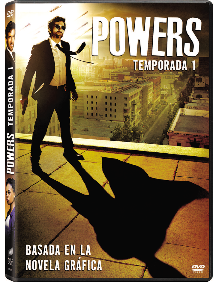 Portada del DVD de Powers