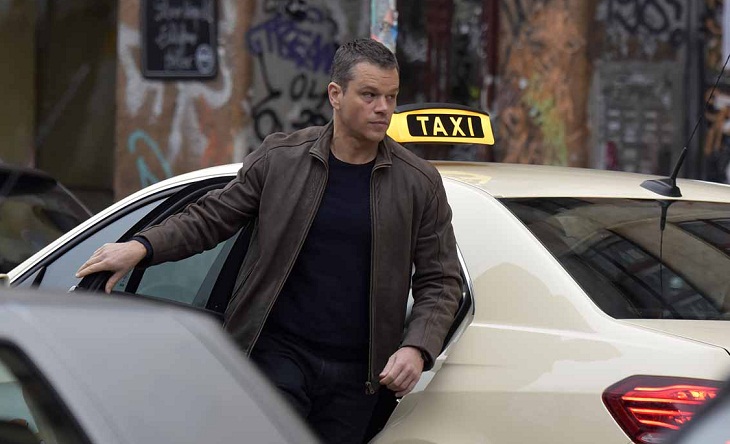 Matt Damon rueda 'Bourne 5' en Alemania