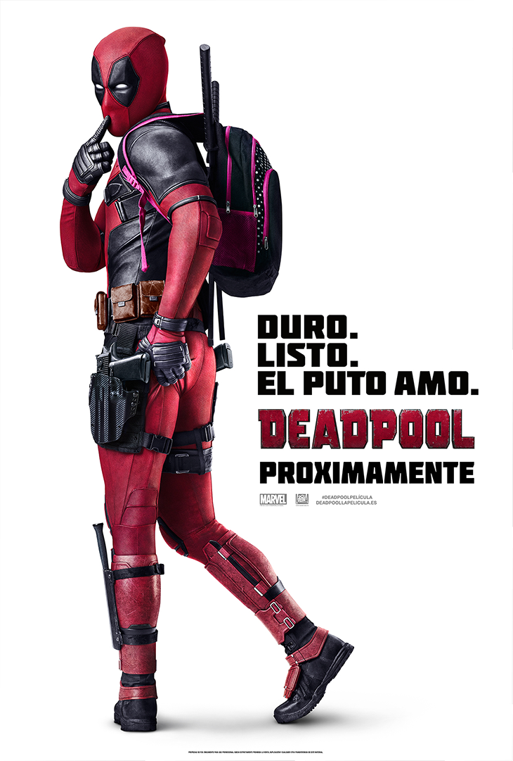 Póster en español de Deadpool