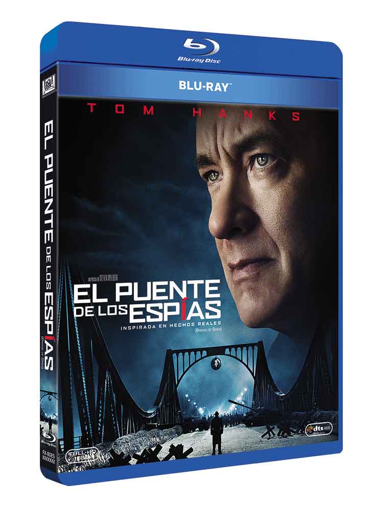 carátula del Blu ray de El Puente de los Espías