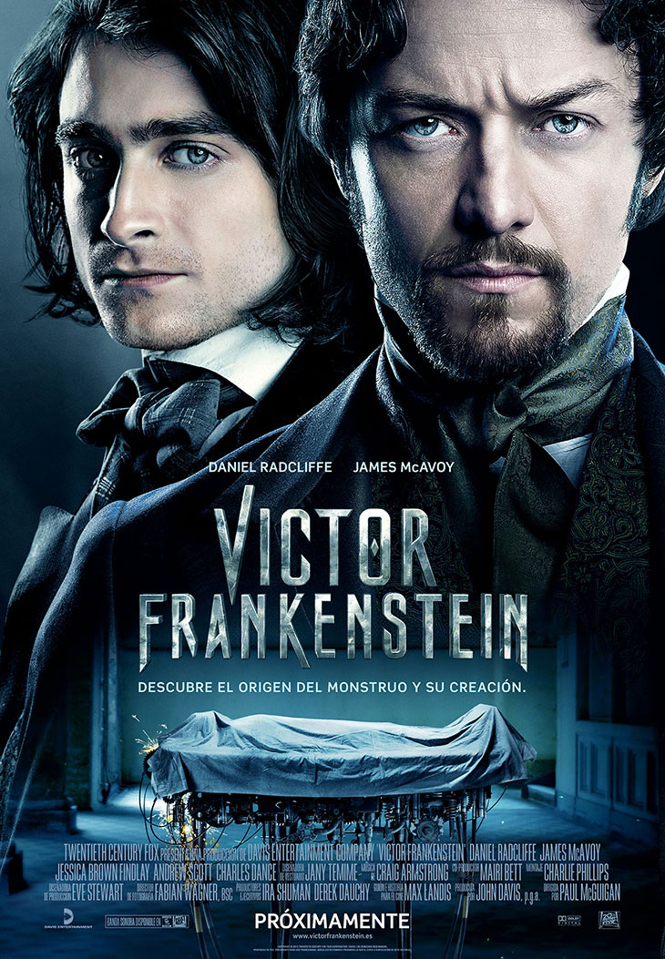Póster de Victor Frankenstein