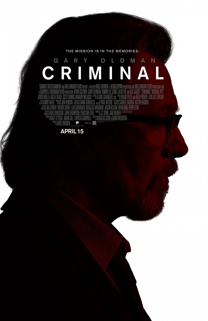 Gary Oldman es otro de los protagonistas de 'Criminal'