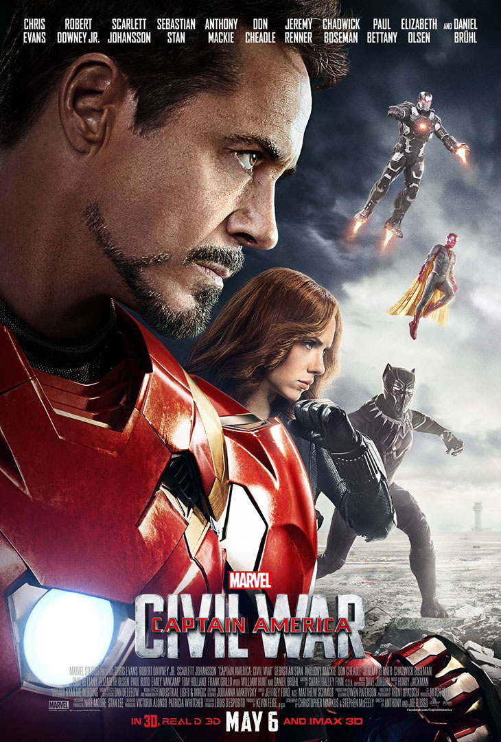 El Team Iron Man en el nuevo póster de Capitán América: Civil War