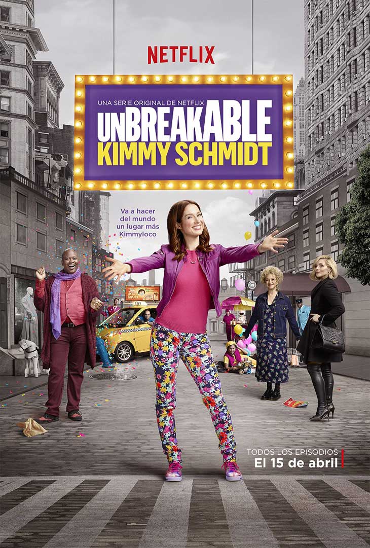 Póster en español de Unbreakable Kimmy Schmidt
