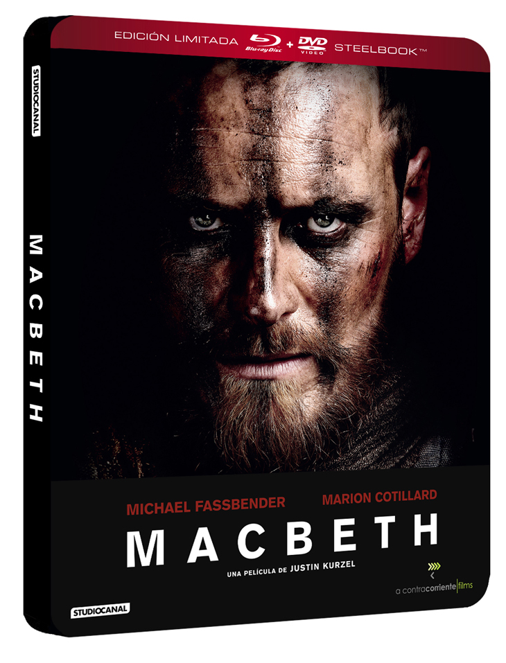‘Macbeth’ con Michael Fassbender y Marion Cotillard, en Steelbook y DVD