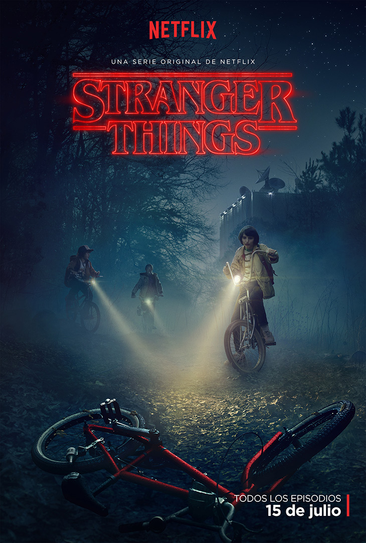 Póster de Stranger Things, de Netflix