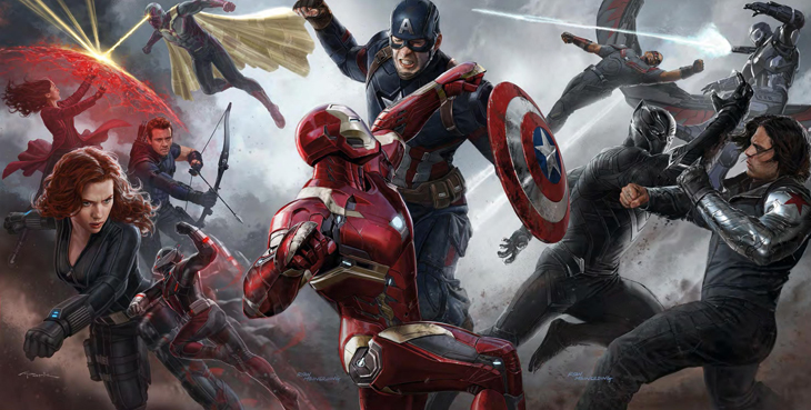 ‘Capitán américa: civil war’, llega el mayor éxito de taquilla de Marvel de este año en alta definición