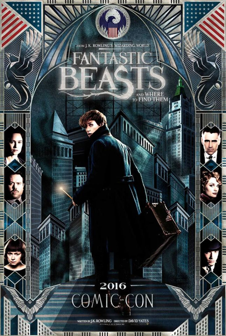 Póster de Fantastic Beasts and Where to Find Them