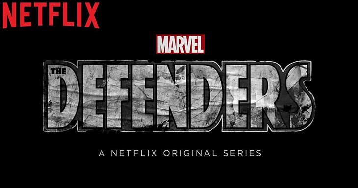 Logo de The Defenders, de Marvel y Netflix