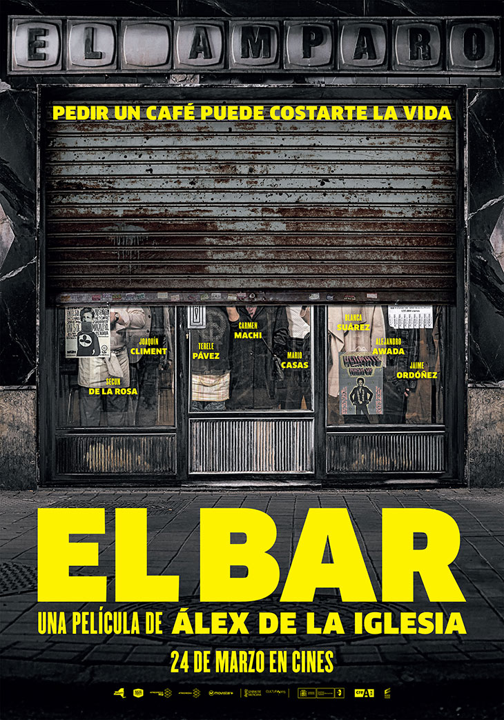 Primer teaser poster de 'El Bar'
