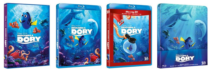 Disney•Pixar ‘Buscando a Dory’, en DVD y alta definición el próximo 2 de noviembre