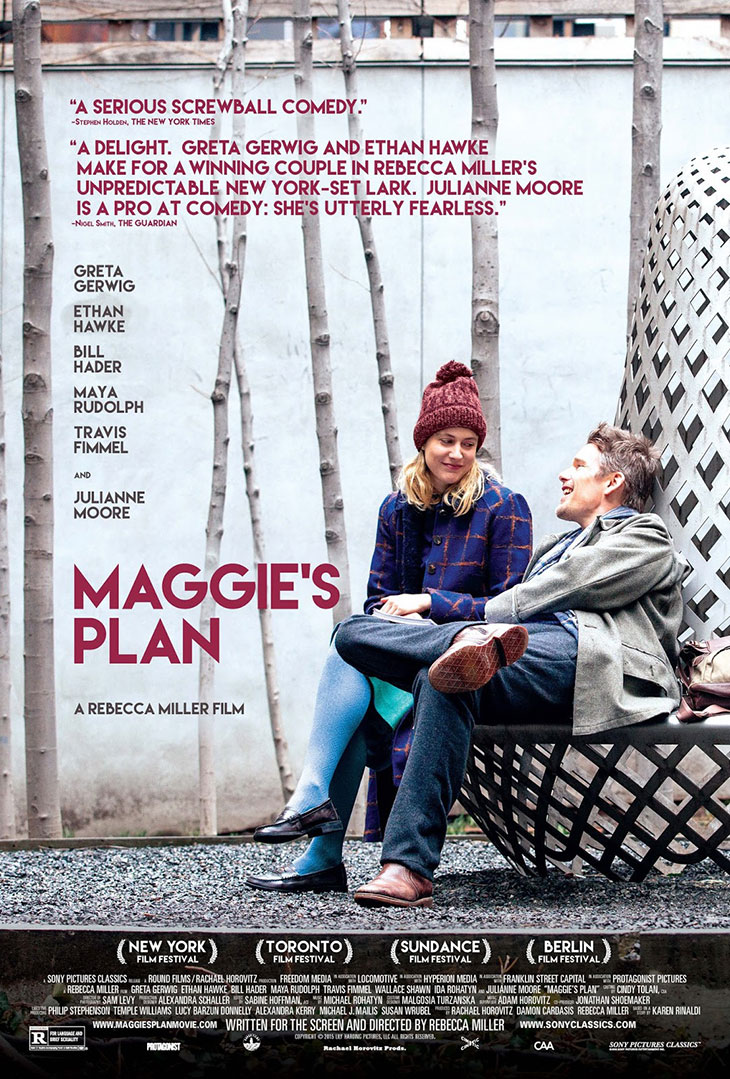 Póster de 'Maggie`s plan'