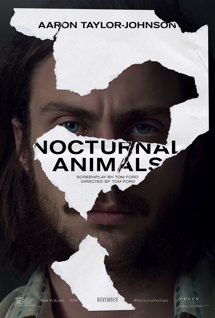 Póster de 'Nocturnal Animals' para Aaron Taylor-Johnson