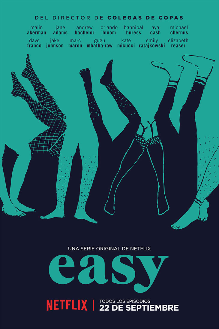 Póster de Easy, la nueva comedia de Netflix