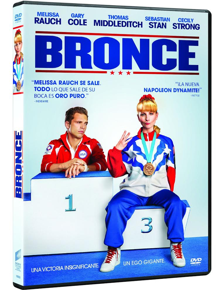 Sony Pictures Home Entertainment ha lanzado en DVD 'Bronce', película inédita en España, co-escrita y protagonizada por Melissa Rauch. La actriz, mundialmente conocida por su papel de “Bernadette” en The 'Big Bang Theory'