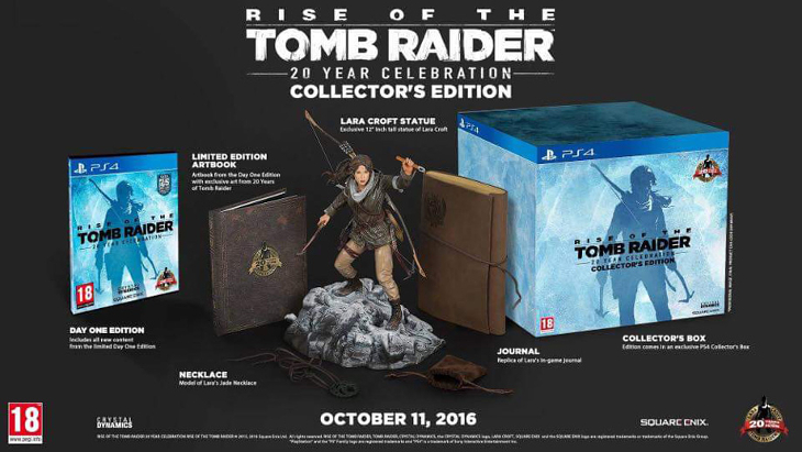 Rise of the Tomb Raider: 20º aniversario llega a PlayStation 4