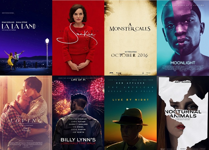 Algunas de las más firmes candidatas a los Oscar de este año