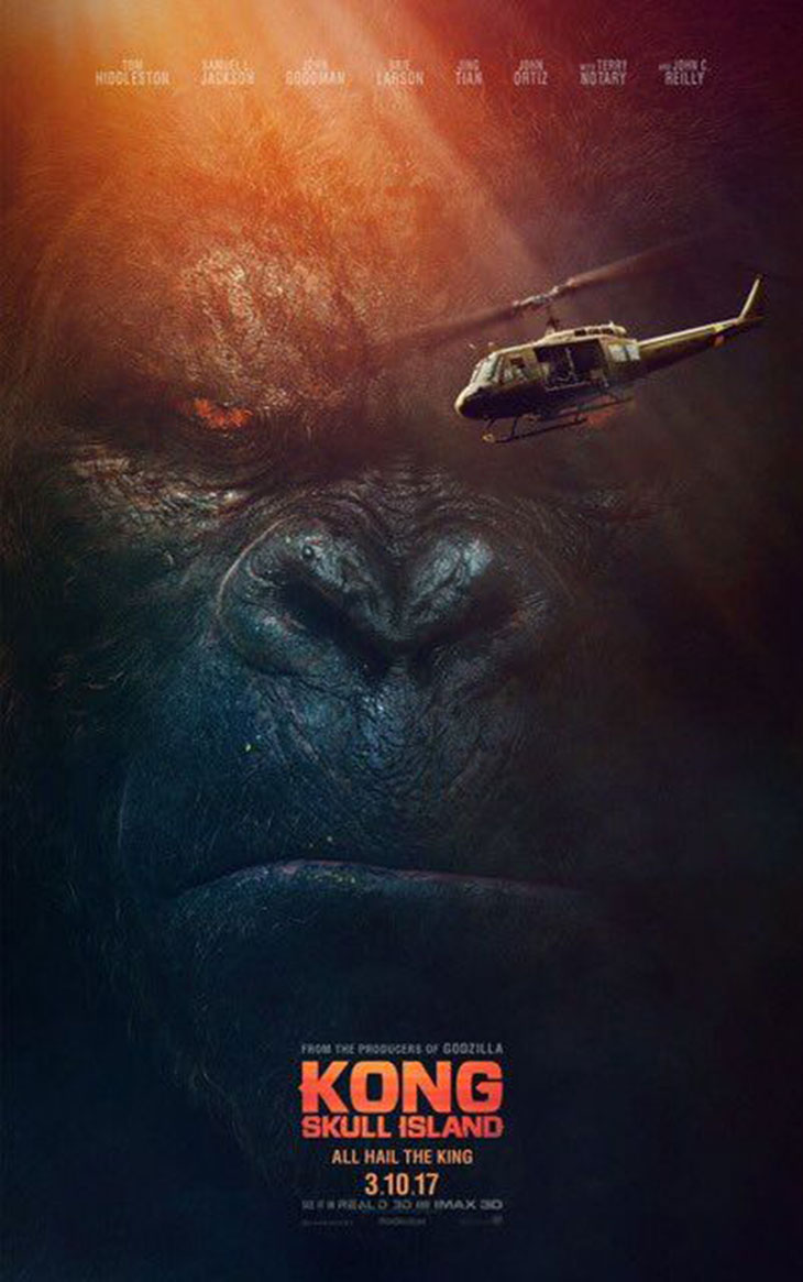 Nuevo póster de Kong: Skull Island