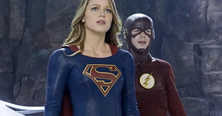 Supergirl y The Flash en Invasion