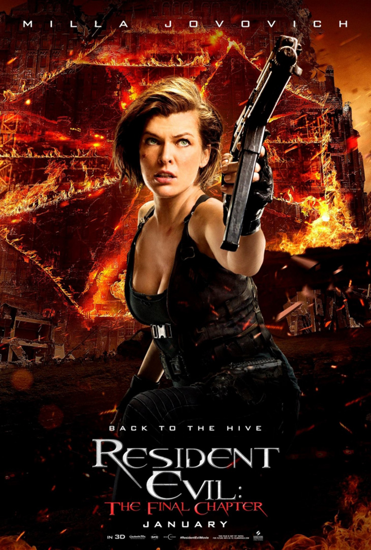 Nuevo póster de 'Resident Evil: el capítulo final'