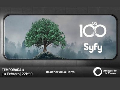 Syfy lucha por la tierra y lanza Una acción en Facebook con motivo del estreno de la cuarta temporada de ‘Los 100’.
