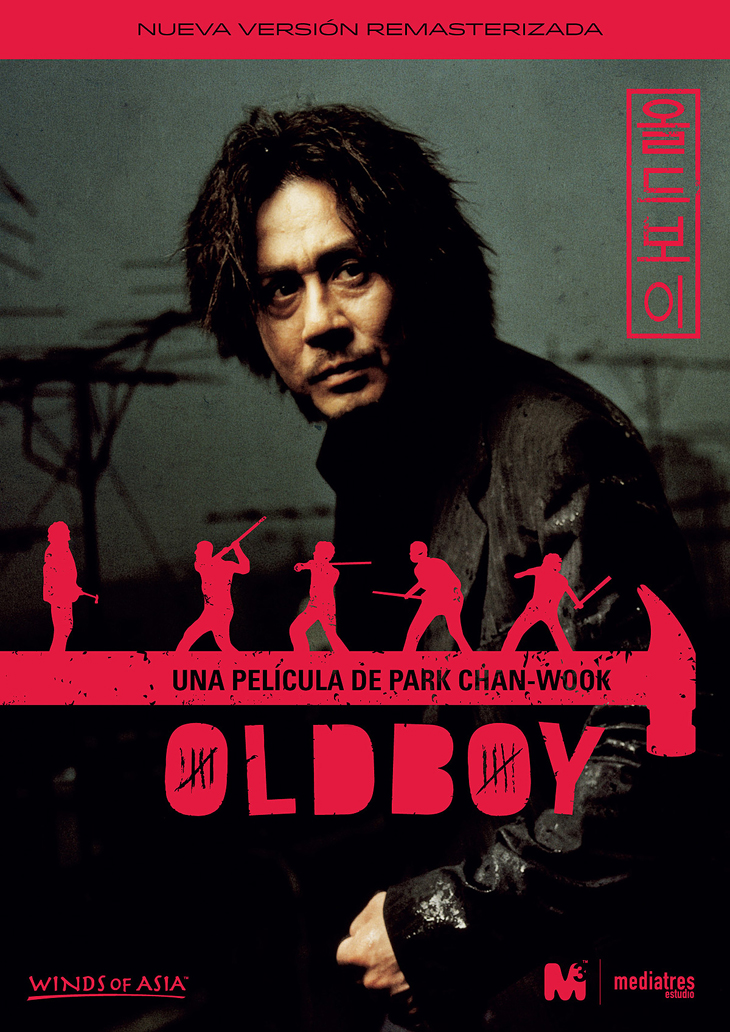 ‘Oldboy’ la más importante película Coreana de todos los tiempos estará a la venta el 5 de Abril 