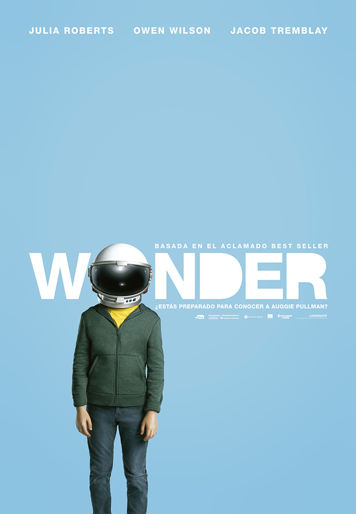 Cartel en español de 'Wonder'