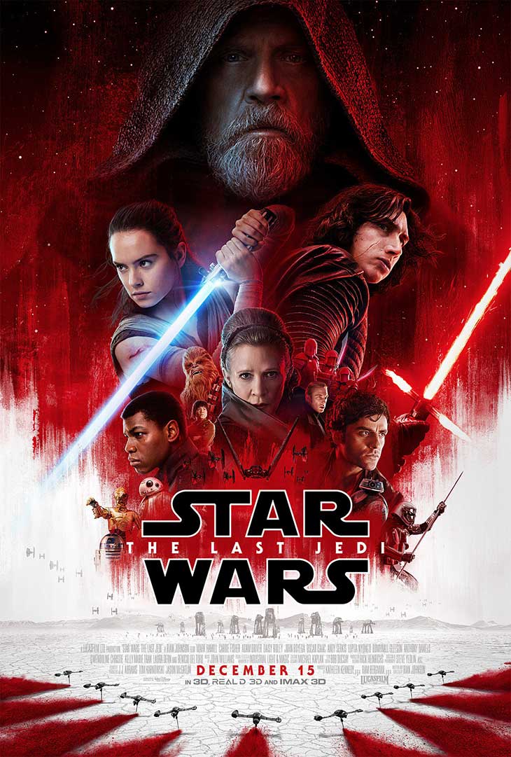 Cartel de Star War: Los últimos Jedi
