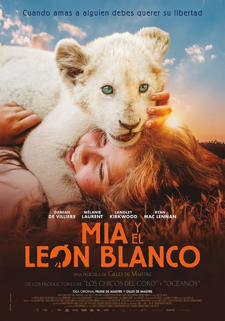 Póster de 'Mia y el león blanco'
