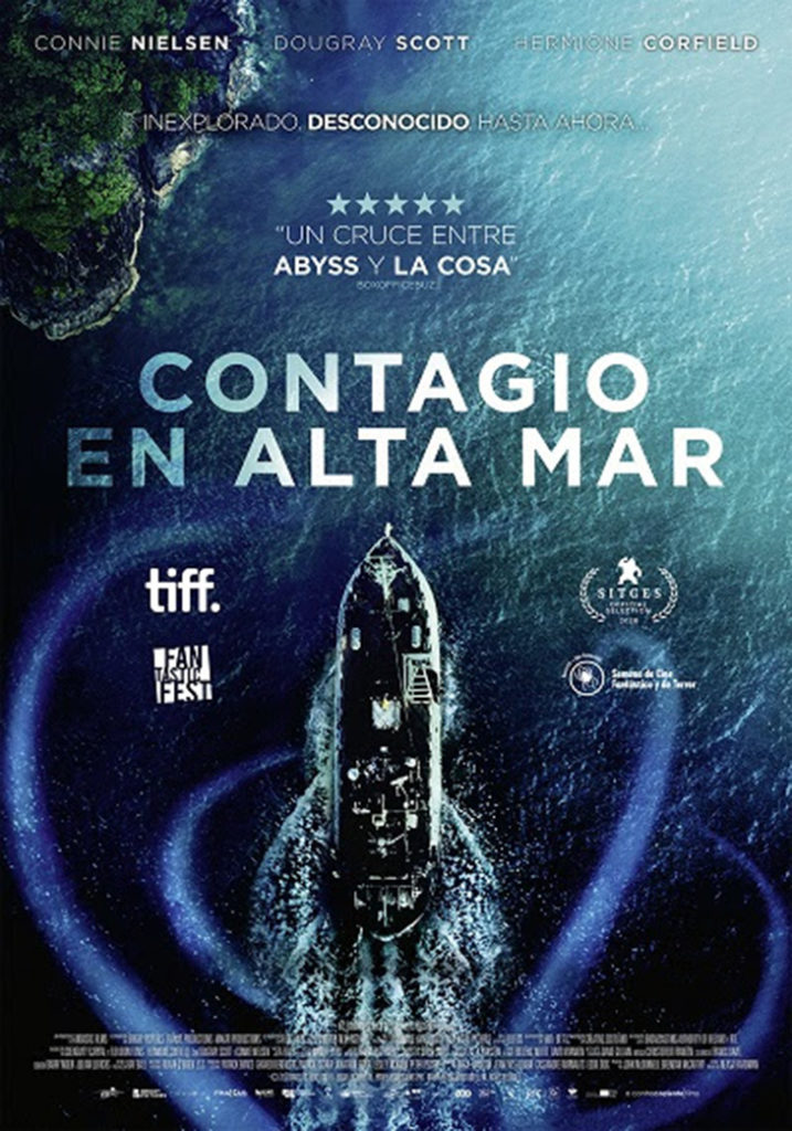 Póster de la película 'Contagio en alta mar'