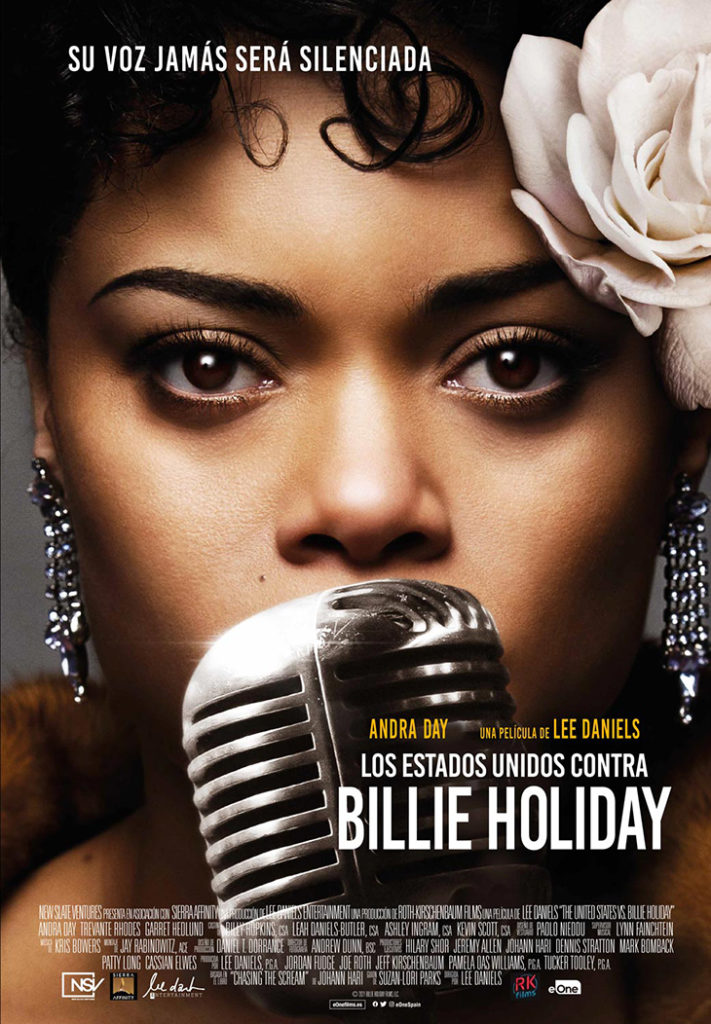 Póster de la película 'Los Estados Unidos contra Billie Holiday' 
