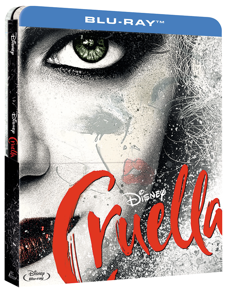 Portada Bluray Steelbook de Cruella