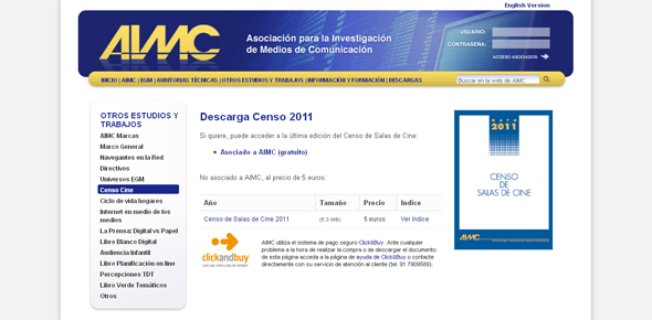AIMC Censo AIMC Censo
