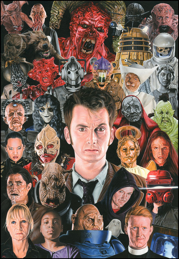 David Tennant y los Alienígenas del Doctor Who