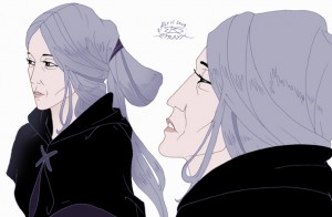 Boceto de 'Rapunzel Nabunzel'